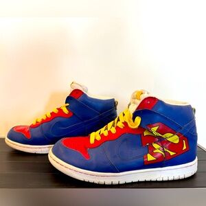 Superman Nike Dunks High Men’s 12